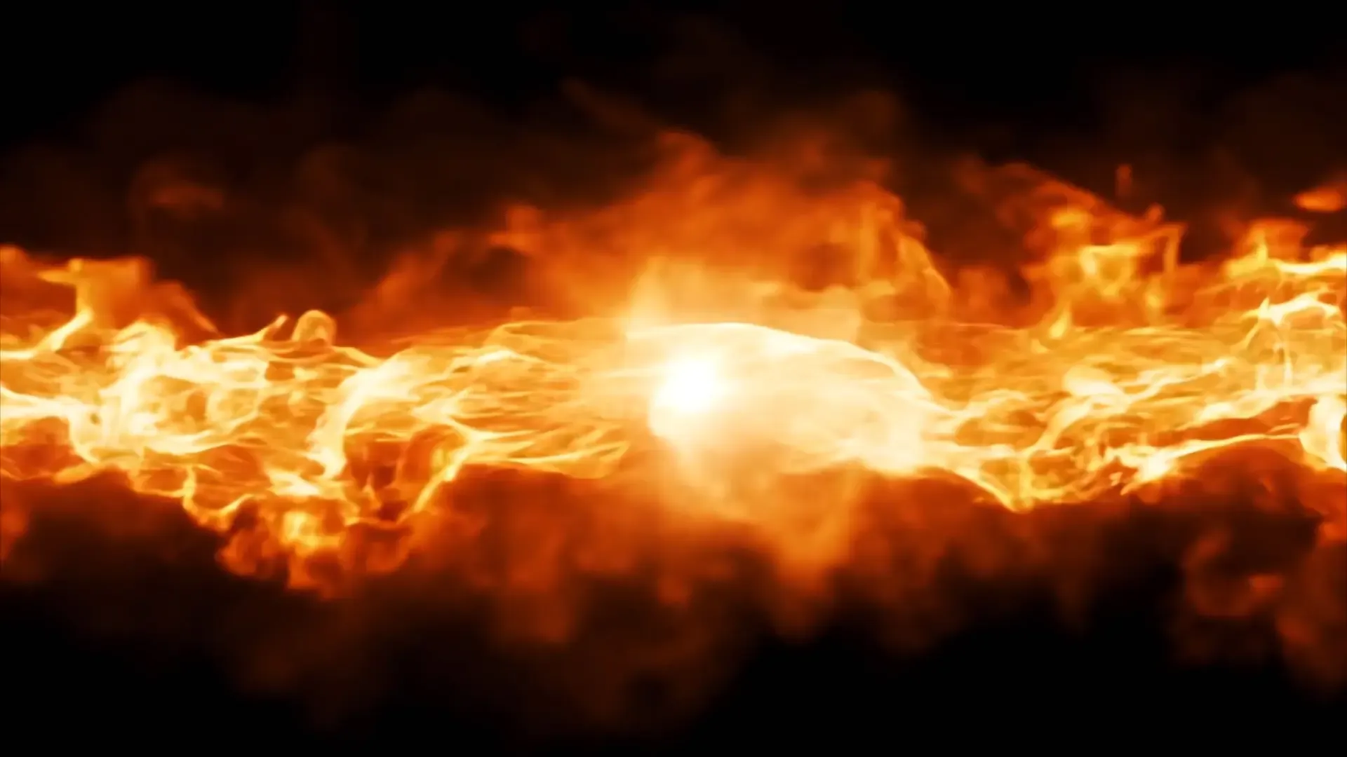 Blazing Flame Overlay for High-Impact Logo Animation